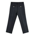 Buyless Fashion Boys Pants Flat Front Regular Fit Polyester Formal and