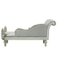 thumbnail image 3 of ACME Sandoval Bench, Beige Synthetic Leather & Champagne Finish, 3 of 5