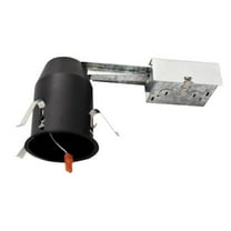 Elco El390rica Integrated Led Remodel Recessed Housing For 3" Trims - Black