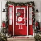 thumbnail image 1 of Cortinas de tela para puerta, decoraciones navideñas, telas colgantes navideñas, banderas colgantes, decoraciones para fiestas, suministros, accesorios, dibujos animados creativos, fondos impresos, te, 1 of 6
