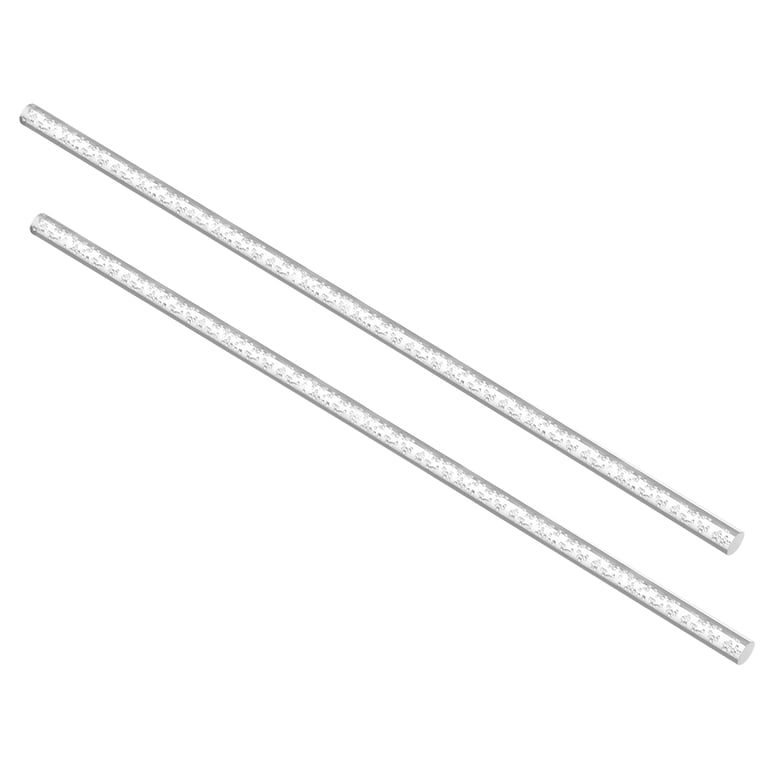 Uxcell Acrylic Round Rod 5/64" Dia 10" LengthTransparent Clear Plastic