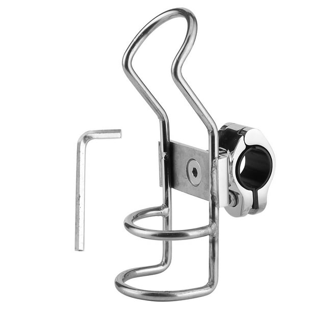 Fishing Pole Holder,Fishing Rod Rack Stainless Boat Pole Bracket Stainless  Steel Pole Clamp Built for Professionals