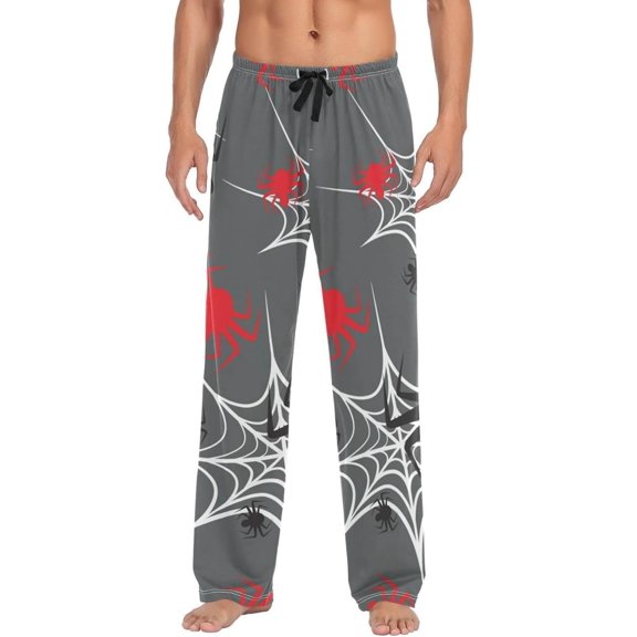 GZHJMY Halloween Pajama Pants, Mens Lounge Pants Super Soft Men Pajama Bottoms, Christmas New Year Birthday Father's Day Gifts, Medium