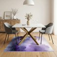 thumbnail image 3 of ODIKA 5'x7' Washable Area Rug Easy Care, Non-Shedding, Pet Friendly, Purple Abstract Watercolor Tonal Blends Inspired Solid Minimalist for Small Living Room, Bedroom, 3 of 7