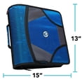 thumbnail image 2 of Carpeta Case it D-186 con Anillos en D de 4 Pulgadas y Capacidad para 800 Hojas, 2 of 2