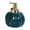 Green, variant on DQQ153 460ml/15.5oz Rounded Bathroom Soap Dispenser Ceramics with Golden Pump and Exquisite Marble Patterns