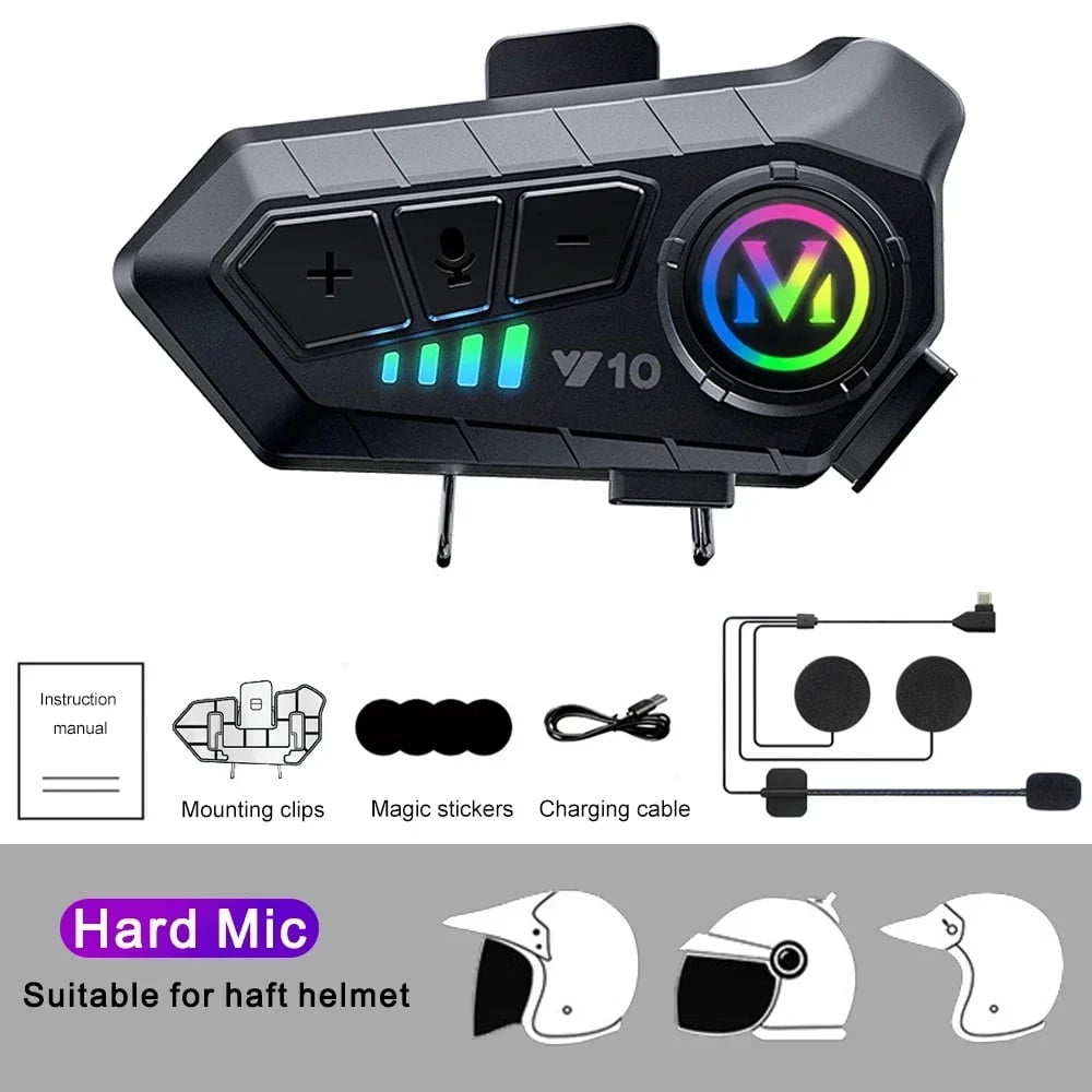Cardo Systems FREECOM 4X Motorcycle 4-Way Helmet Bluetooth