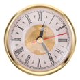 thumbnail image 1 of Inlaid Clock Head Round Clock Head Vintage Clock Head Roman Number Clock Head with Clock Movement, 1 of 4