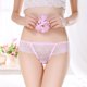 thumbnail image 2 of Calzoncillos Sexy Transparentes Mujer Encaje Tanga Cintura Baja Lencería (Rosa L) Tmvgtek Mujer, 2 of 9