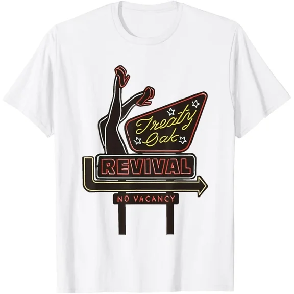 Treaty Oak Revival T-Shirt Unisex S-5XL Hot Trending Shirt, Vintage Birthday Gift