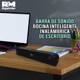 thumbnail image 4 of Barra De Sonido Bocina Inteligente Inalámbrica De Escritorio negro, 4 of 6