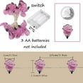 New 2024 Lamps & Lighting Clearance LED Rose Light String, Copper Wire
