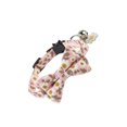 thumbnail image 1 of Collar de gato Greeniant con pajarita y campana ajustable para gatito cachorro Numero 5, 1 of 6