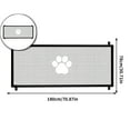 thumbnail image 1 of Dvruxg Dog Gate, Stair Gate, Isolation Gate, Pet Gate Dog Fence Portable Puppy Isolation Net Isolation Gate, 1 of 5
