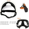 thumbnail image 5 of UOSIA Dog Goggles,Pet Sunglasses with Adjustable Strap for Medium Large Dog,L,Silver Lens, 5 of 6