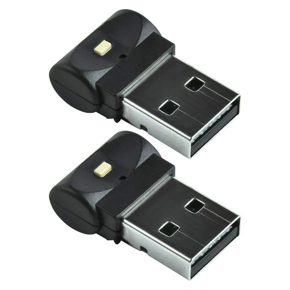 EeaseMX 2 mini luces USB para interior de coche, lámparas de ambiente decorativas LED.