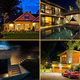 thumbnail image 4 of Piezas de luces solares 190 LEDs Patio Tres lados Iluminación Luces del sensor del cuerpo humano, Iluminación de cercas de carreteras Adepaton CPB-US-DYP706, 4 of 5