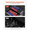 thumbnail image 4 of Magnetic Socket Organizer 4PCS Blue & Red Metric SAE, 4 of 7