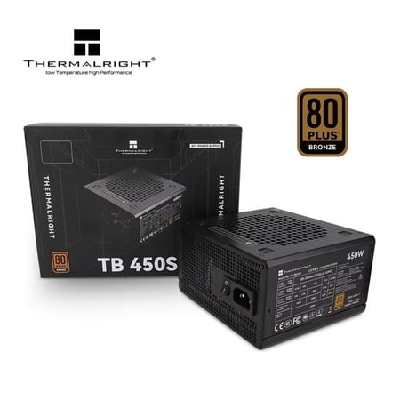 Thermalright Rated 450W TR-TB450S ATX Power Supply with 80PLUS Bronze Certification