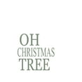 thumbnail image 2 of Creative Products Oh Christmas Tree 8x10 Canvas Wall Art, 2 of 2
