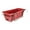 Red, variant on Colaxi Balcony Planter with Tray and Rack 43x19x15cm Multifunctional for Gardens, Porches, Windowsills Flower Pot Window Box Planter Red