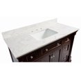 thumbnail image 2 of Sydney 48" Bathroom Vanity with Chocolate Cabinet and Engineered Marble Top, 2 of 7
