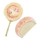 thumbnail image 1 of Set de espejo de mano con peine y espejo de maquillaje de diseño retro. Cepillo portátil para el cabello. Ideal para regalo. Estilo B, 1 of 9