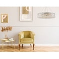 thumbnail image 4 of 2030 Maxime Collection Hanging Fixture D32in H7.5in Lt:18 Chrome Finish (Royal Cut Crystals), 4 of 8