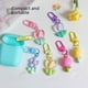 thumbnail image 5 of Llavero con tulipán de resina, colgante con forma de girasol y corazón para niña, bonito adorno para colgar en el bolso, adornos para auriculares, 5 of 6