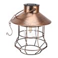 thumbnail image 5 of Linternas solares al aire libre Luz solar colgante Luces solares colgantes al aire libre Linternas solares colgantes vintage Linterna alimentada por energía solar vintage Linterna solar colgante retro Amonsee No, 5 of 5