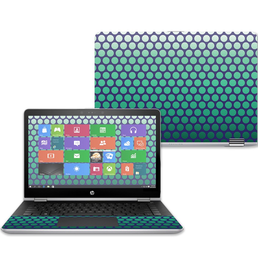 Colorful Skin For HP Pavilion x360 14" (2017) Protective, Durable