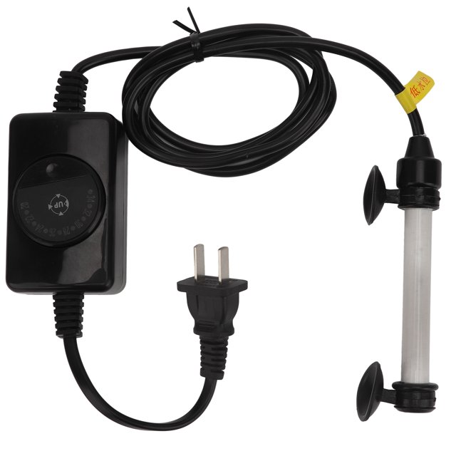 Mini Aquarium Water Heater Submersible Fish Tank Automatic Thermostat Heating Rod CN Plug 220V25W
