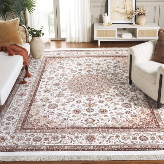 Safavieh Persian Classic Lazar Oriental Area Rug, Ivory/Beige Rust, 8' x 10'