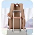 thumbnail image 7 of Cute Casual College School Bookbags, Large‑Capacity Lightweight Backpack, Travel Daypack for Teens, Coffee, 7 of 7