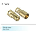 thumbnail image 3 of Uxcell 8 Pairs Banana Plugs Connector 6mm Male Female Banana Plug for Speaker Wire RC Battery, 3 of 6