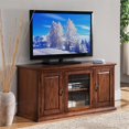 thumbnail image 2 of Leick Furniture Riley Holliday 52" TV Stand in Burnished Oak, 2 of 11