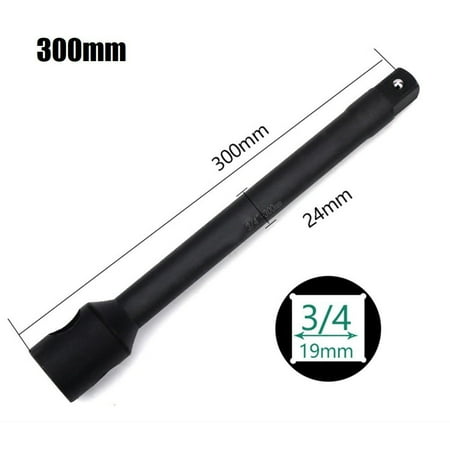 

Impact Socket Adapter 3/4In Drive Pneumatic Drill Sleeve Extension Rod 100-450mm