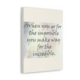 thumbnail image 2 of Inspirational Wall Art Impossible Way For Incredible Motivation Wall Decor for Home Office Gym Inspiring Success Quote Print Ready to Hang Unframed, 2 of 13