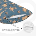 thumbnail image 5 of Bixox French Bulldog Yoga Printed Pillow Protector,Super Soft Ideal for Home,Guests,Rentals - 20"x30", 5 of 8