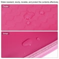 thumbnail image 5 of Uxcell A6 Document Pocket Storage Pouch Waterproof Zipper File Bags, Pink 5 Pack, 5 of 6