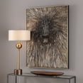 thumbnail image 4 of Uttermost 41915 Browns / Gold Frame Mysterious 37 1/4" X 49" Wall Sculpture By Carolyn, 4 of 5