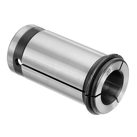 

Uxcell Straight Shank Collet C32-20 CNC Router Tool Adapter 65Mn for Lathe Milling Drilling Machine Industrial Supplies