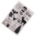 thumbnail image 1 of Christmas Theme Clear Stamps for Scrapbooking and Photo Album 1Set, 1 of 3