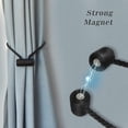 thumbnail image 4 of Magnetic Curtain Tiebacks, Curtain Tiebacks Buckles Holdbacks Holders Hooks Clip for Home Outdoor Bedroom Office Decorative Curtain, 4 of 7