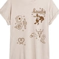 thumbnail image 3 of Instant Message - Cowgirl Patches - Juniors Oversized Graphic T-Shirt, 3 of 6
