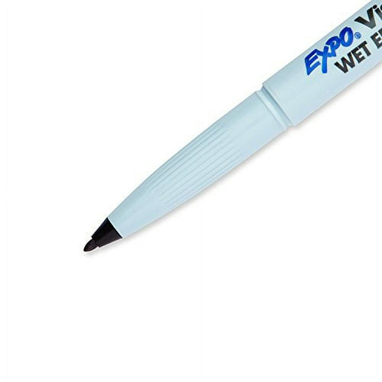 Wet Erase Marker Black Fine Tip 