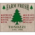 thumbnail image 2 of LightBoxJournal 17x15 White Modern Wood Framed Museum Art Print Titled - Personalized Christmas Sign V11, 2 of 4