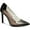 Black, variant on INC Womens Black Transparent Rhinestone Padded Katey Pointed Toe Stiletto Slip On Dress Pumps Shoes 10 M