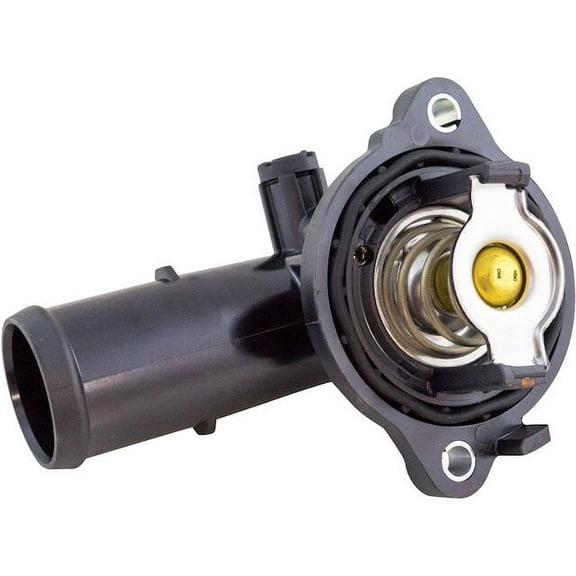 Engine Coolant Thermostat Housing Assembly - Compatible with 2011 - 2015 Dodge Durango 3.6L V6 2012 2013 2014