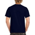 thumbnail image 4 of Gildan Mens Heavy Cotton T-Shirt, Style G5000, Multipack 10 Navy 10-pack X-Large, 4 of 4